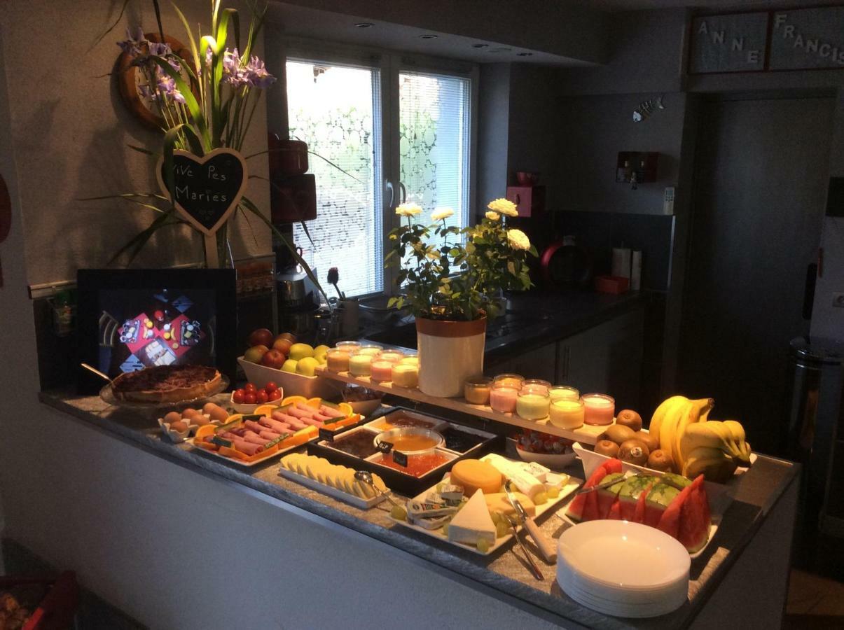 Aux Neuf Saules Hotel Mortzwiller Buitenkant foto